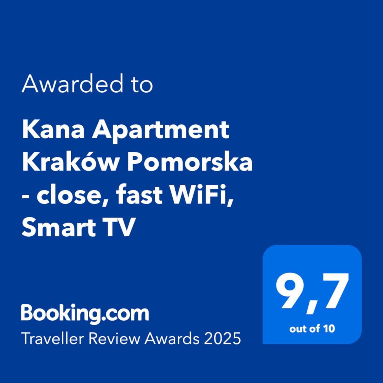 Kana - Stylish Apartment In Krakow Pomorska - Close, Wifi, Smart Tv Краков Экстерьер фото